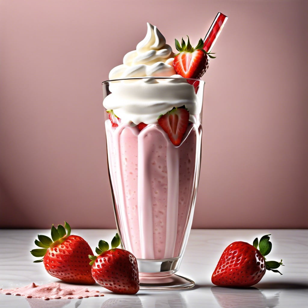 strawberry milkshake