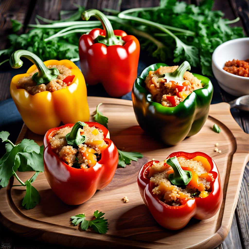 stuffed bell peppers with quinoa