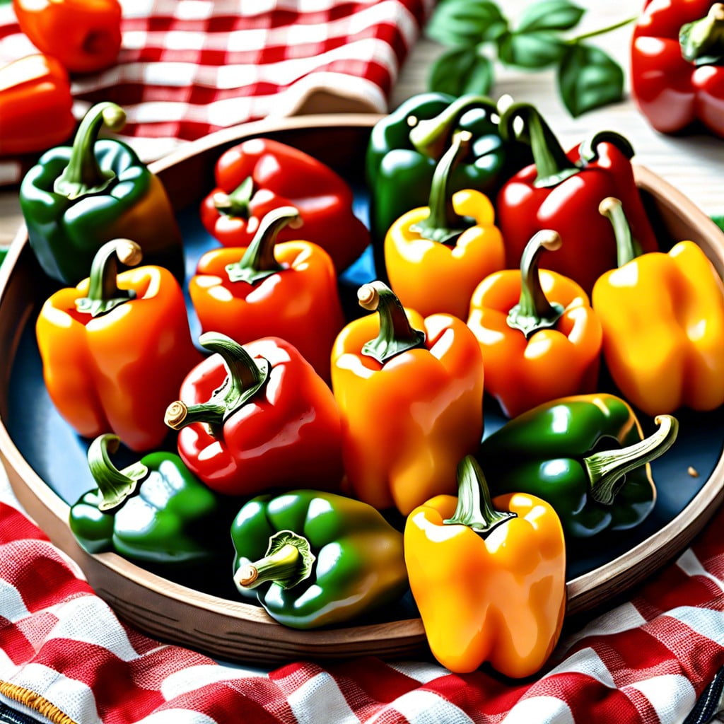 stuffed mini bell peppers