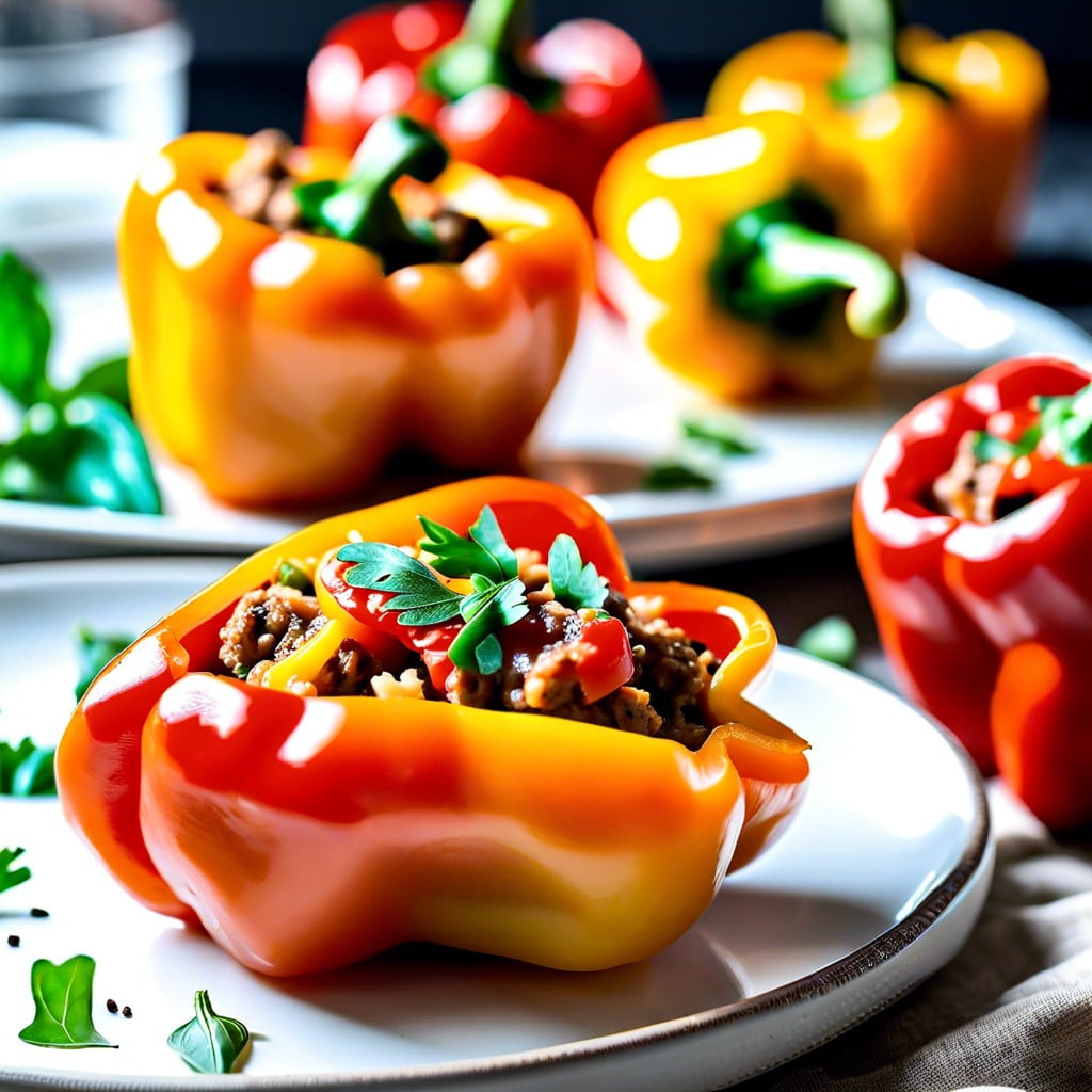 stuffed mini bell peppers