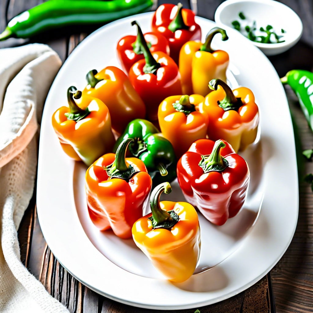 stuffed mini peppers