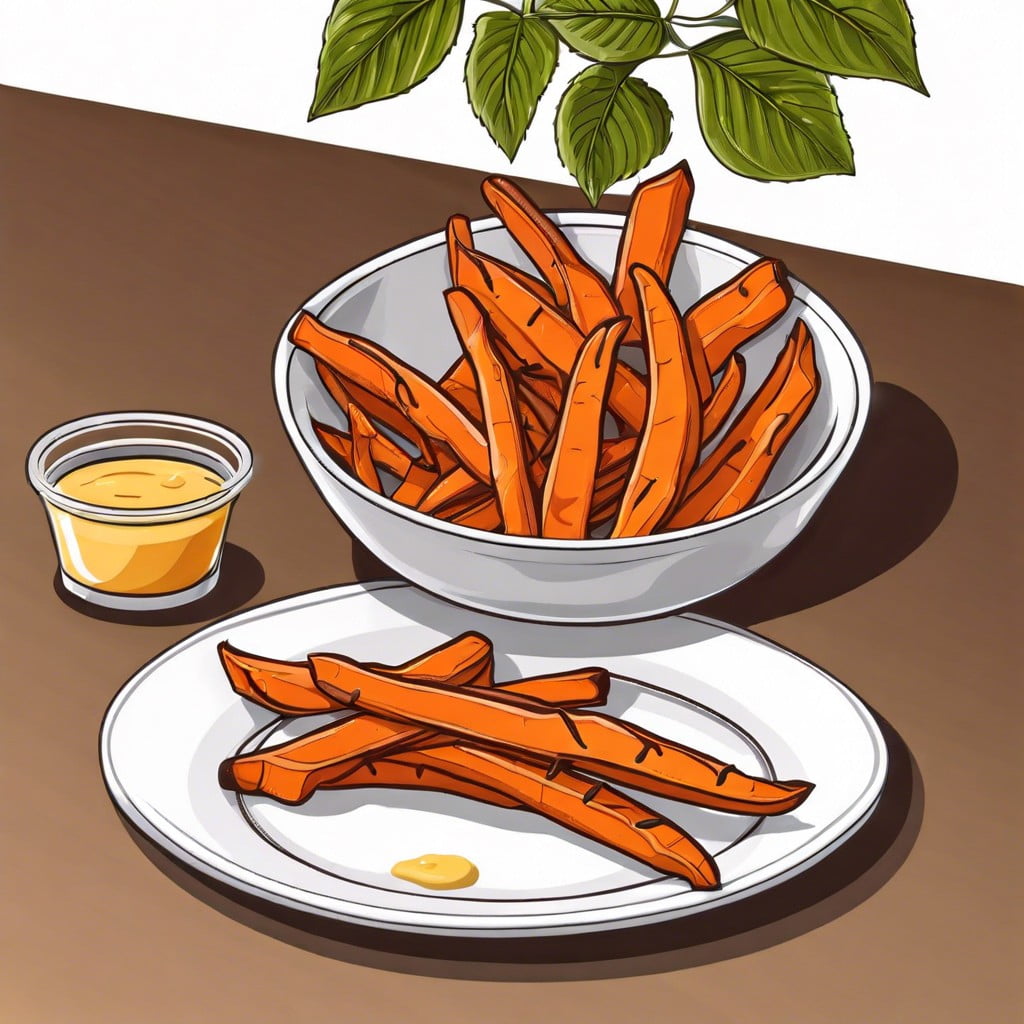 sweet potato fries with aioli