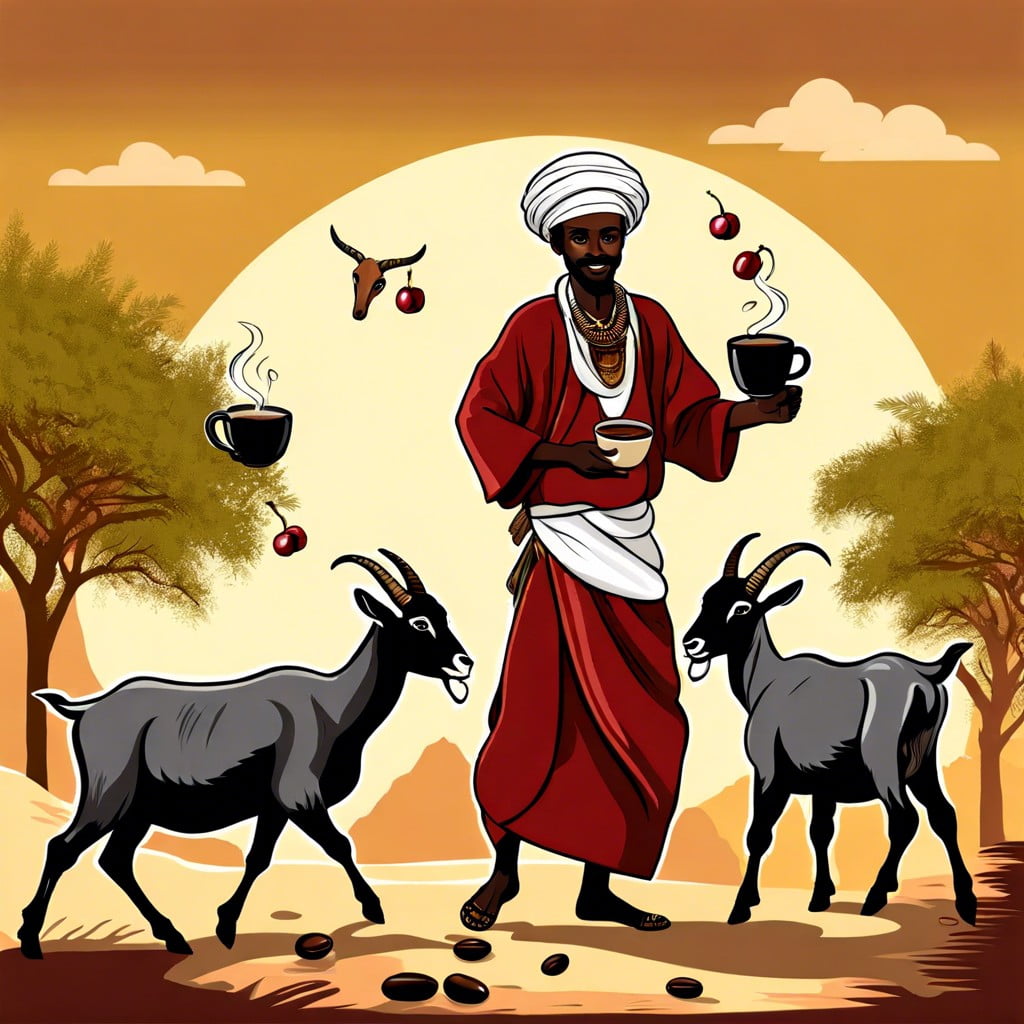 the ethiopian legend of coffee origins