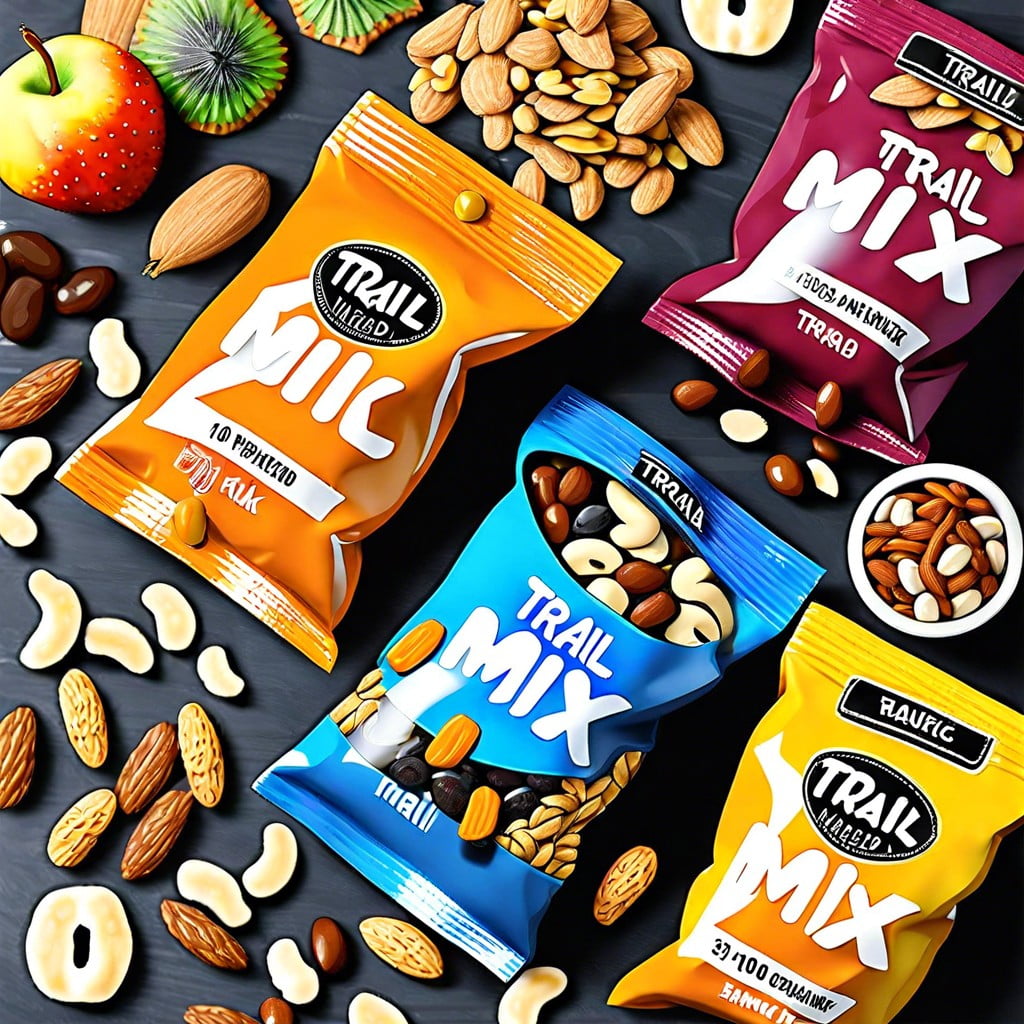trail mix bags with exactly 100 items