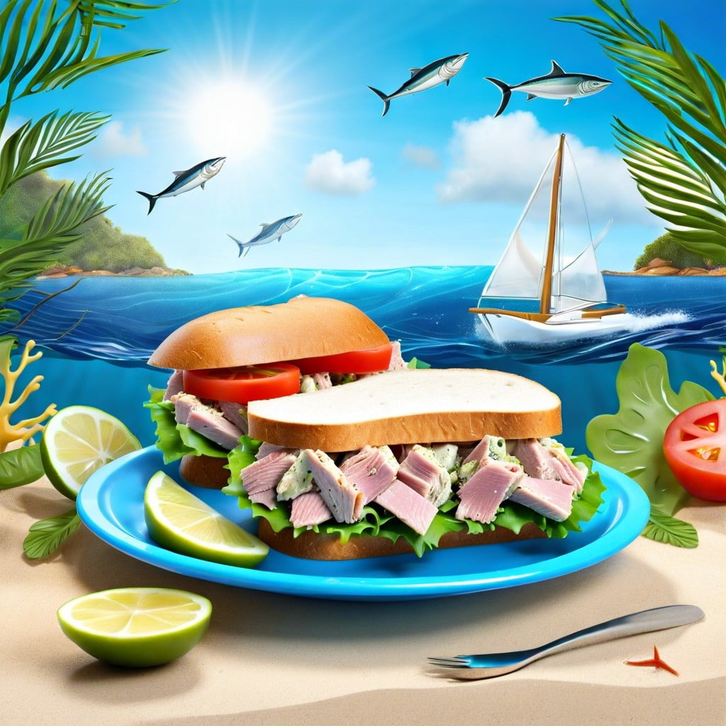 tuna salad sandwiches