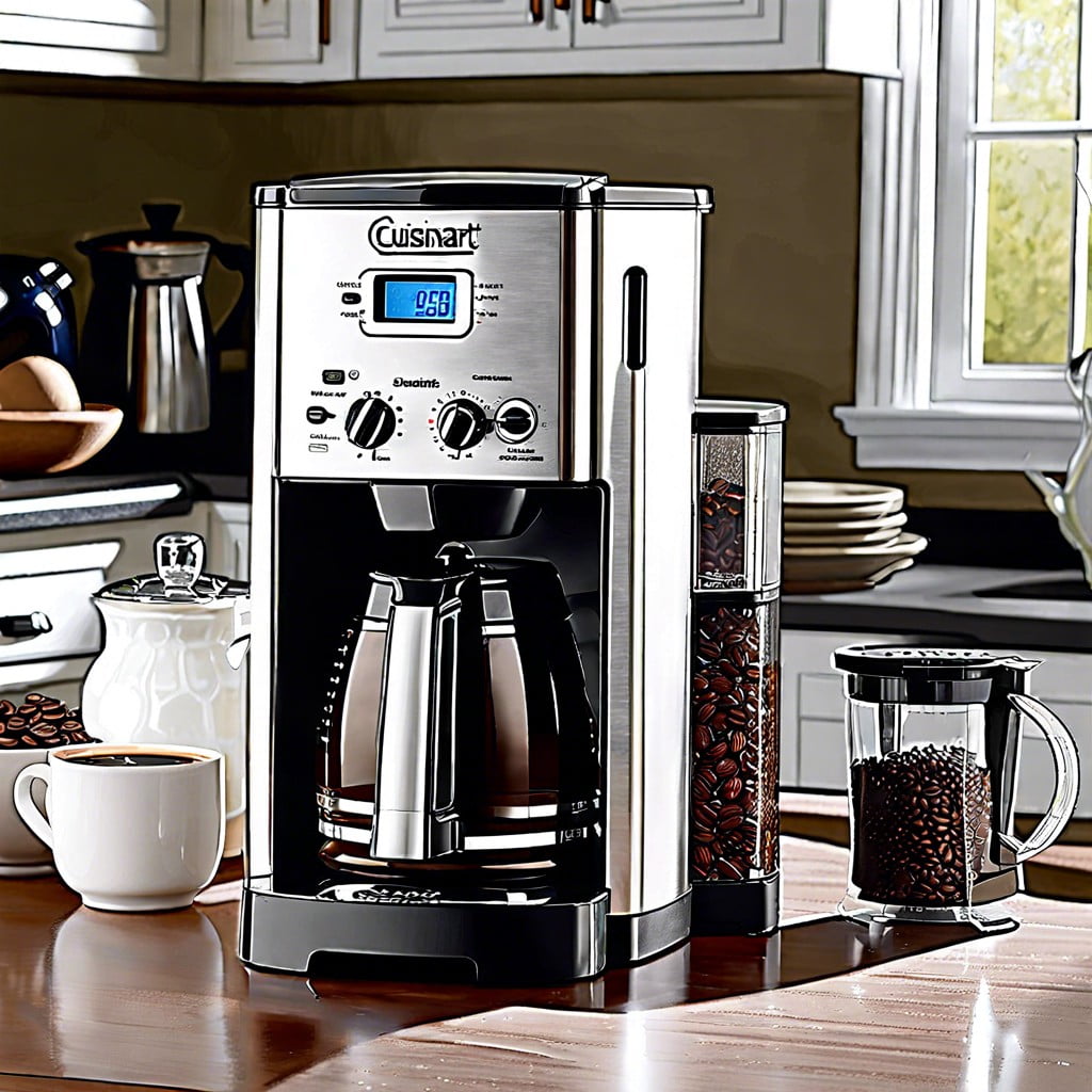 unpacking and setting up your cuisinart coffee maker