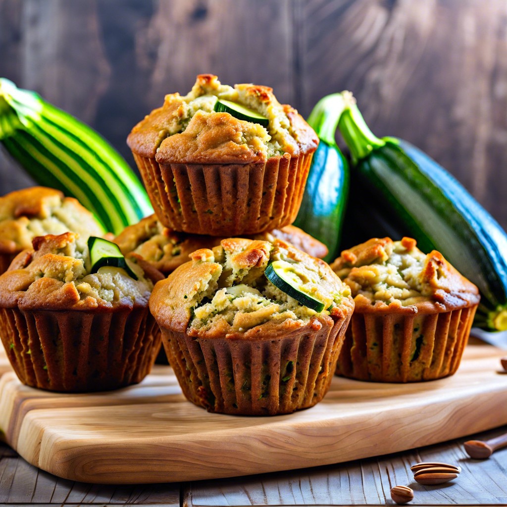 vegan zucchini muffins