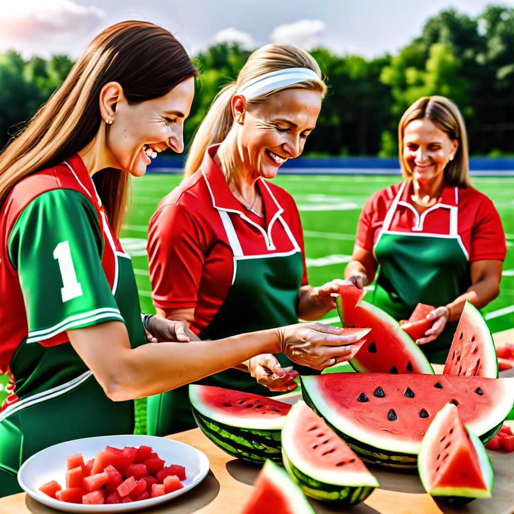 watermelon wedges