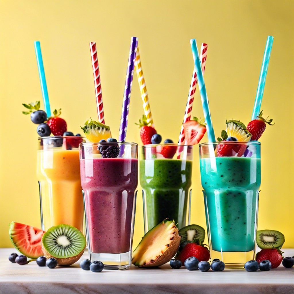 wizards potion smoothies colorful layered smoothies