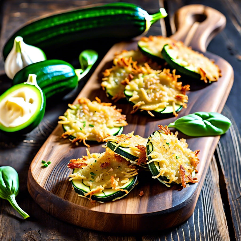 zucchini parmesan crisps