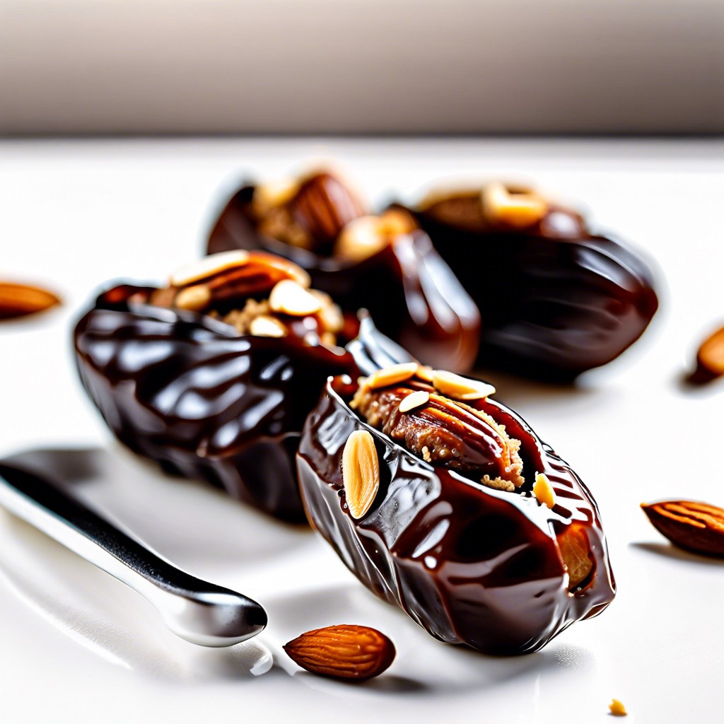 almond butter stuffed dates