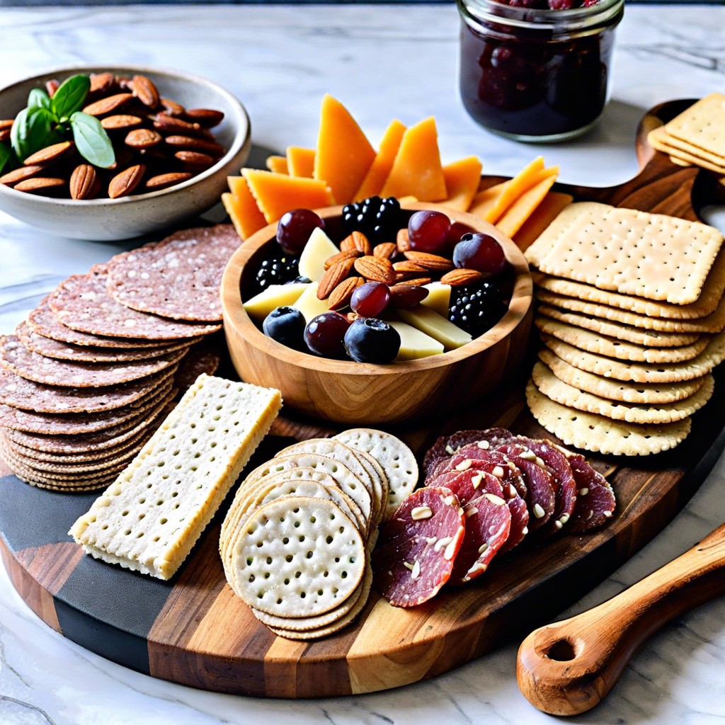 almond flour crackers