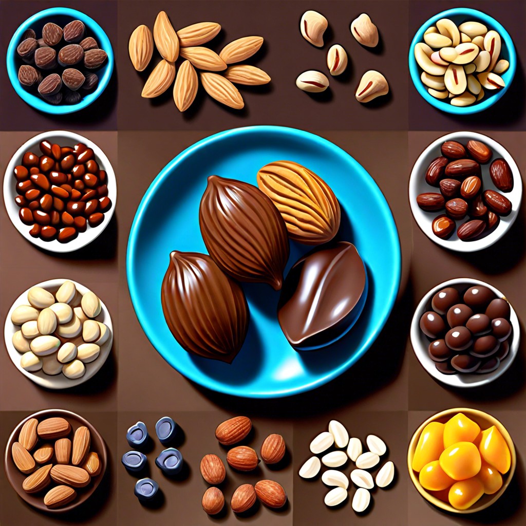 animal trail mix mix assorted nuts raisins and animal shaped chocolates