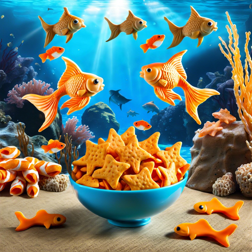 aquaman goldfish crackers