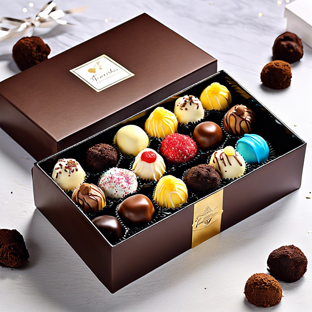 assorted truffle box
