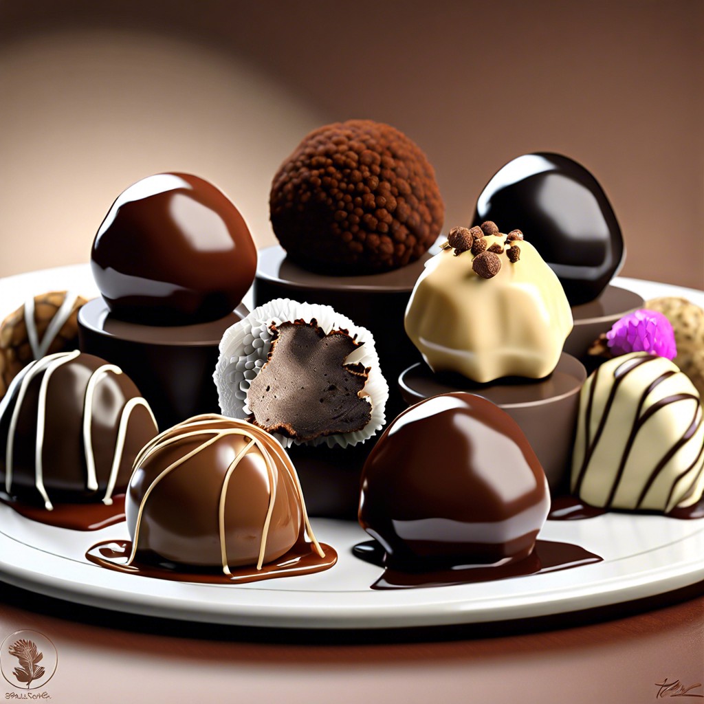 assorted truffles