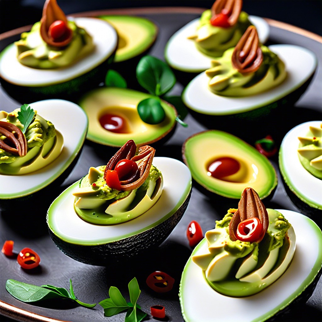 avocado deviled eggs