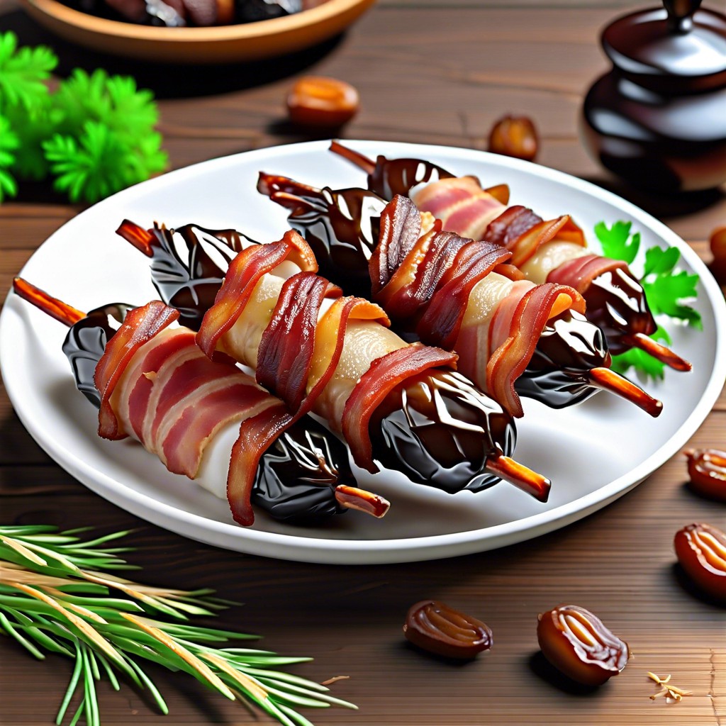 bacon wrapped dates