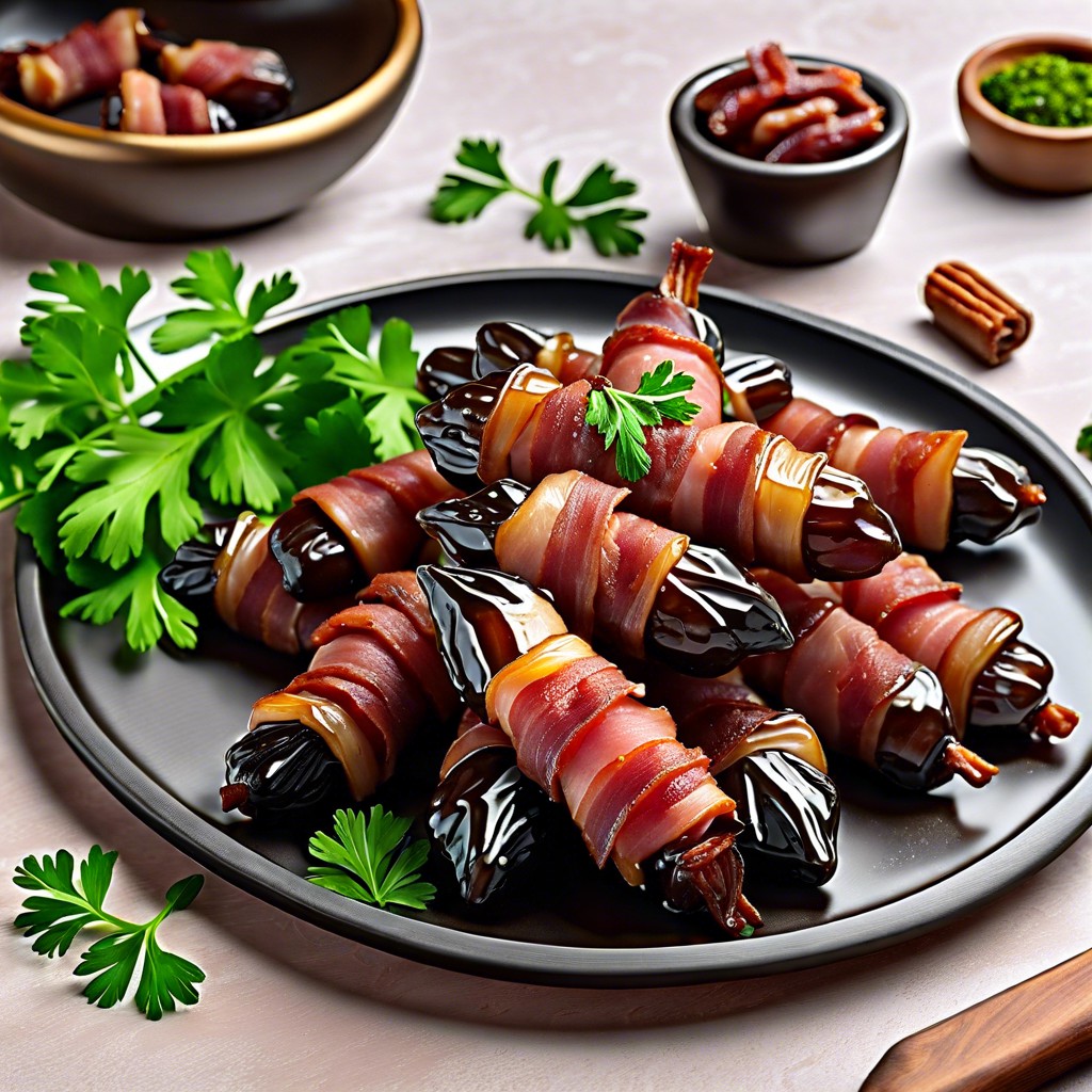 bacon wrapped dates