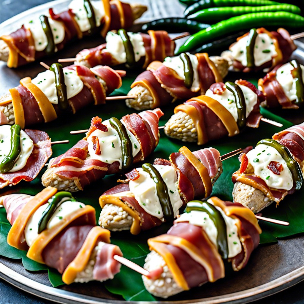 bacon wrapped jalapeno poppers