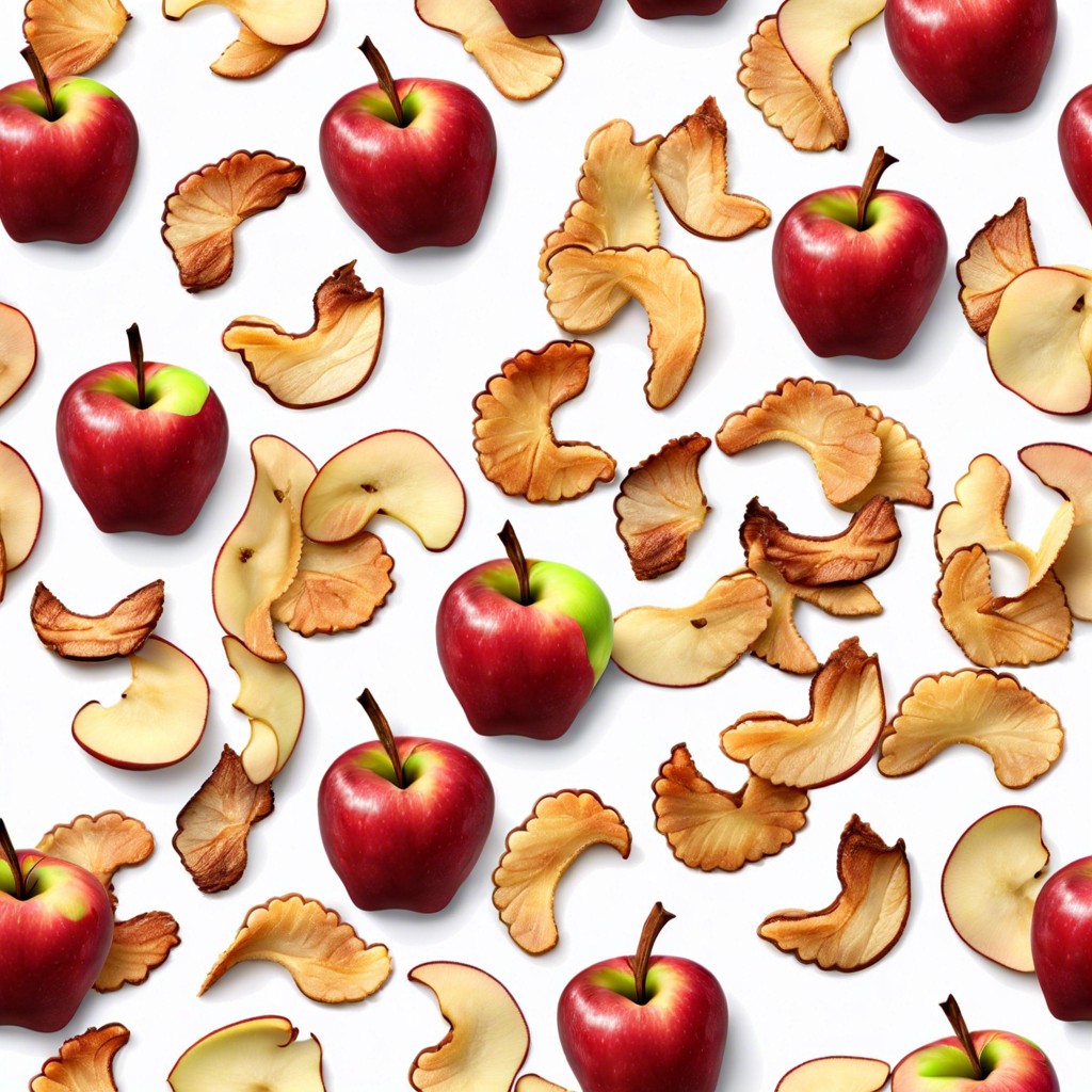 baked apple chips