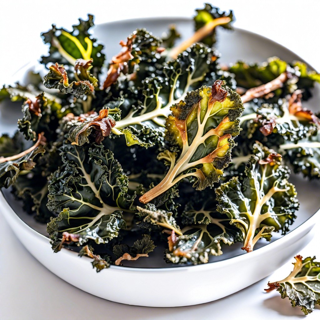 baked kale chips