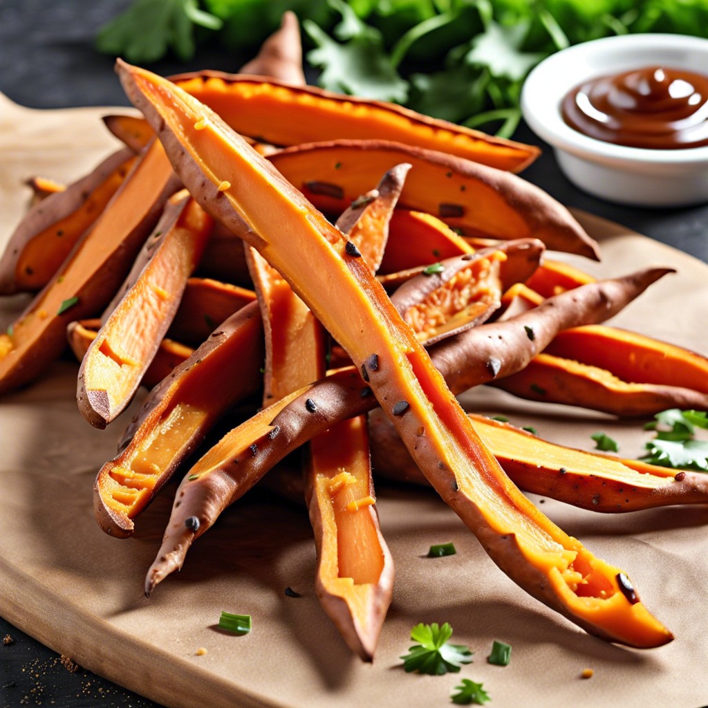 baked sweet potato fries