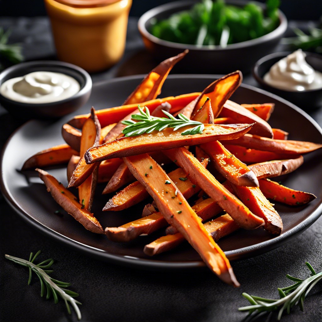 baked sweet potato fries