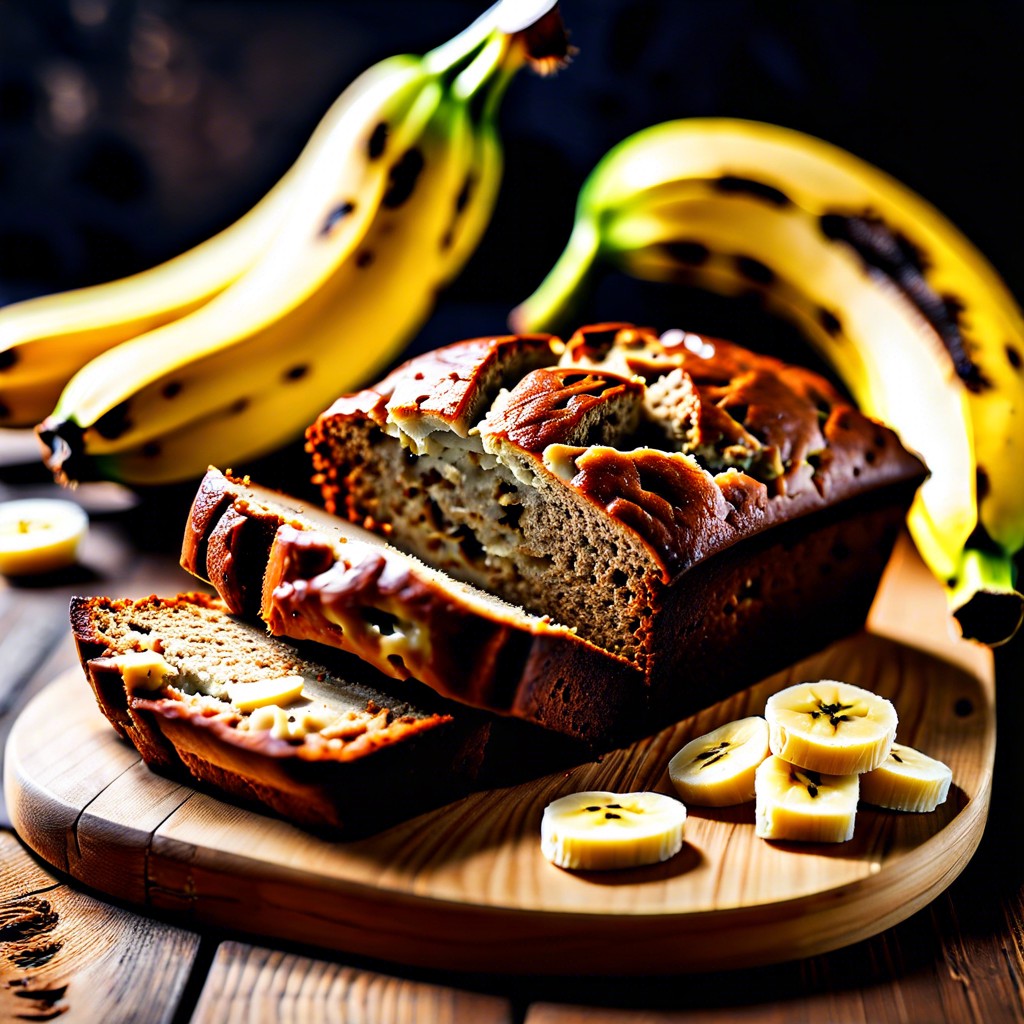 banana bread slices