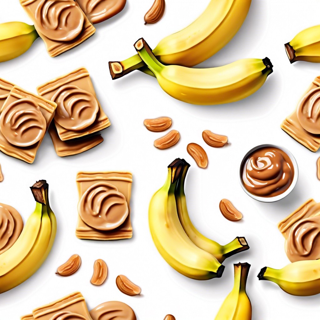banana peanut butter bites
