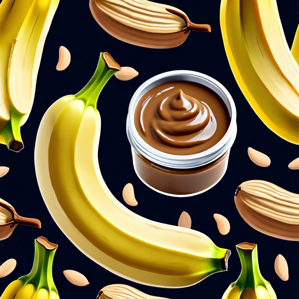 banana with almond butter