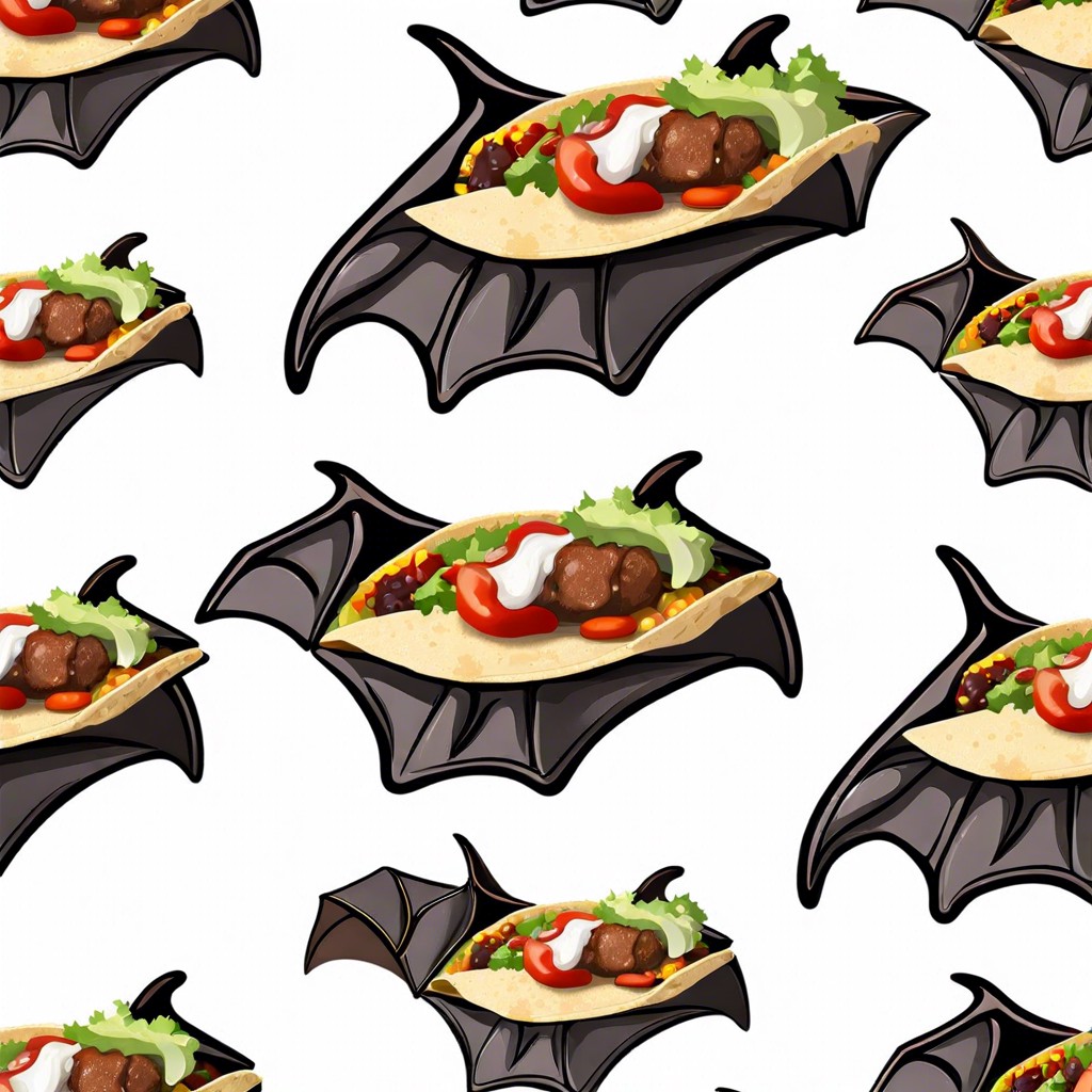 bat wing tacos