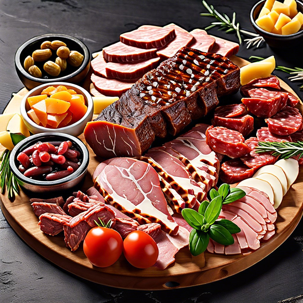 bbq charcuterie board