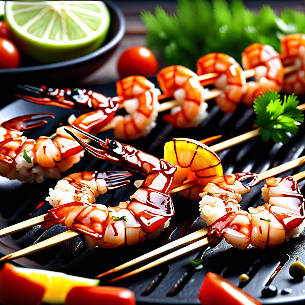 bbq shrimp skewers