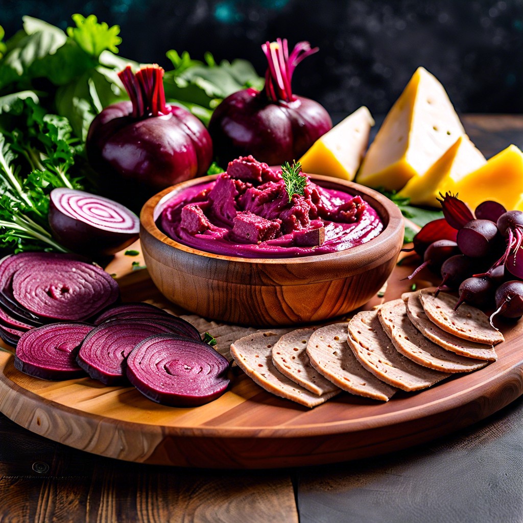 beetroot hummus