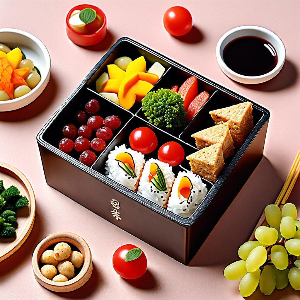 bento boxes with compartments