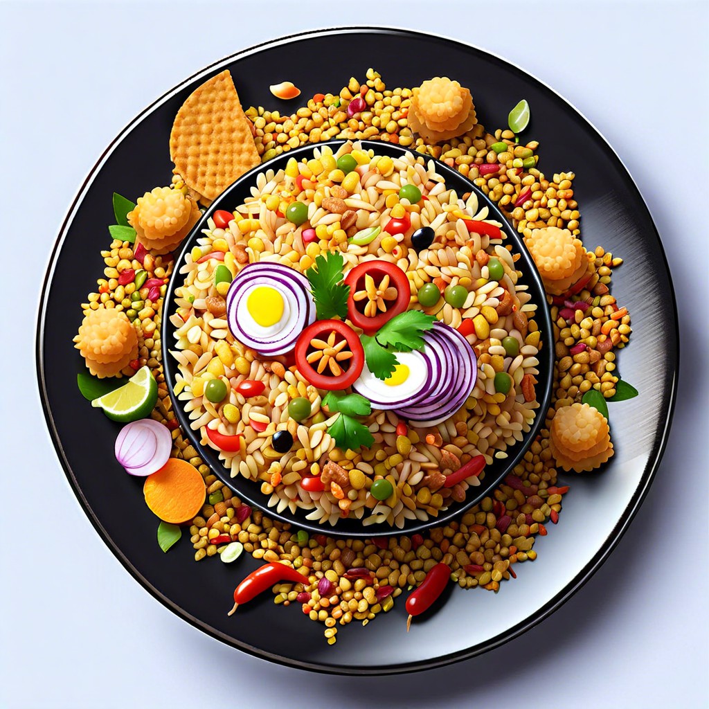 bhel puri snacks