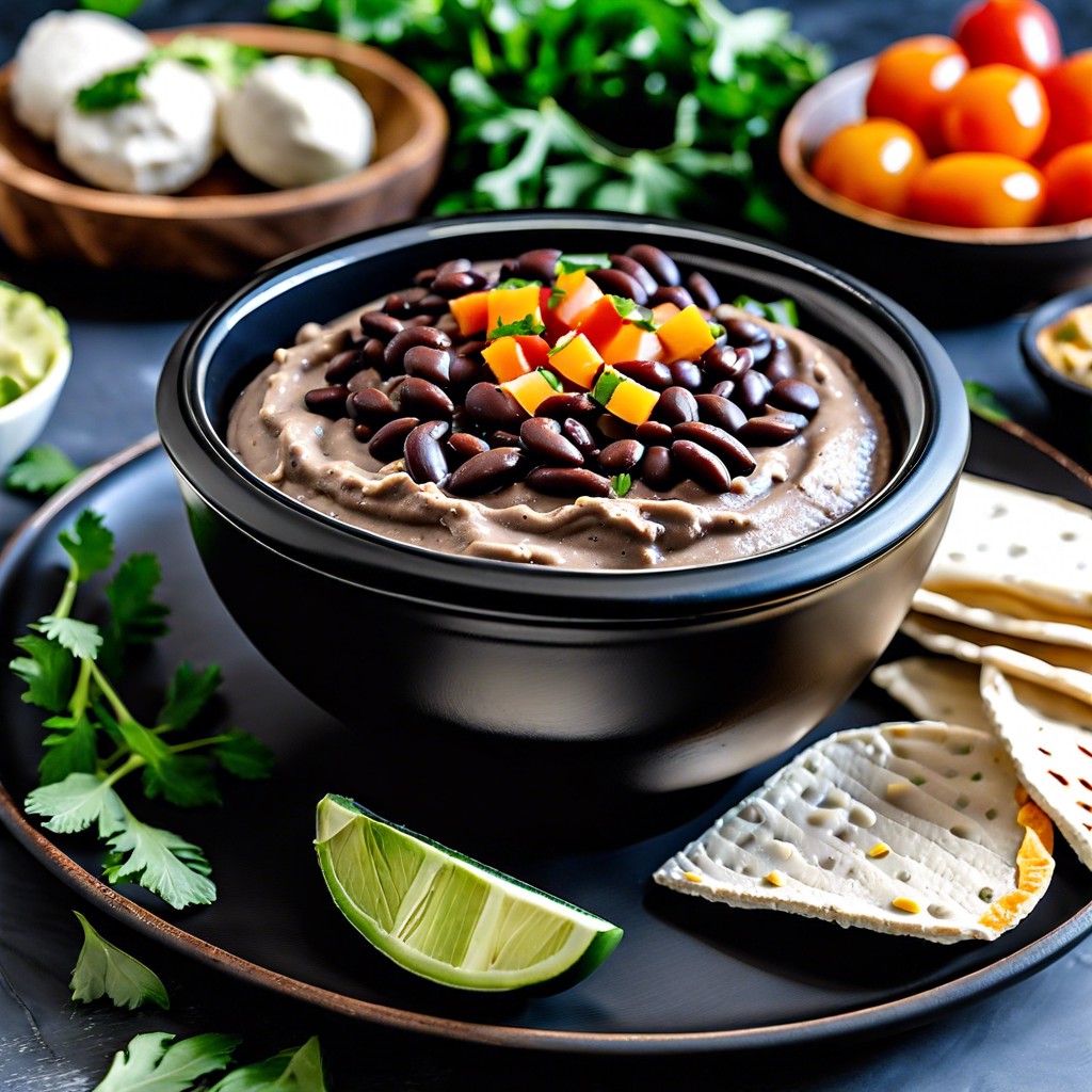 black bean hummus