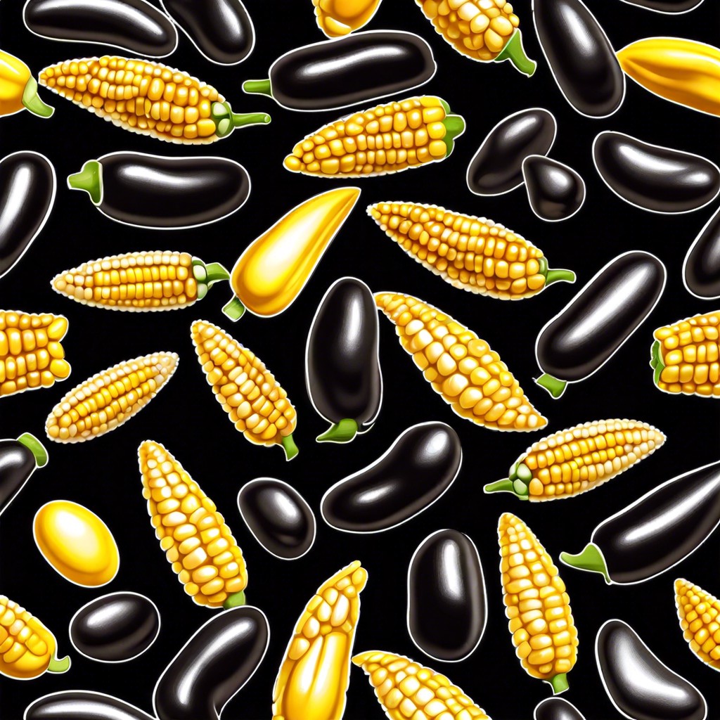 black beans and corn mix