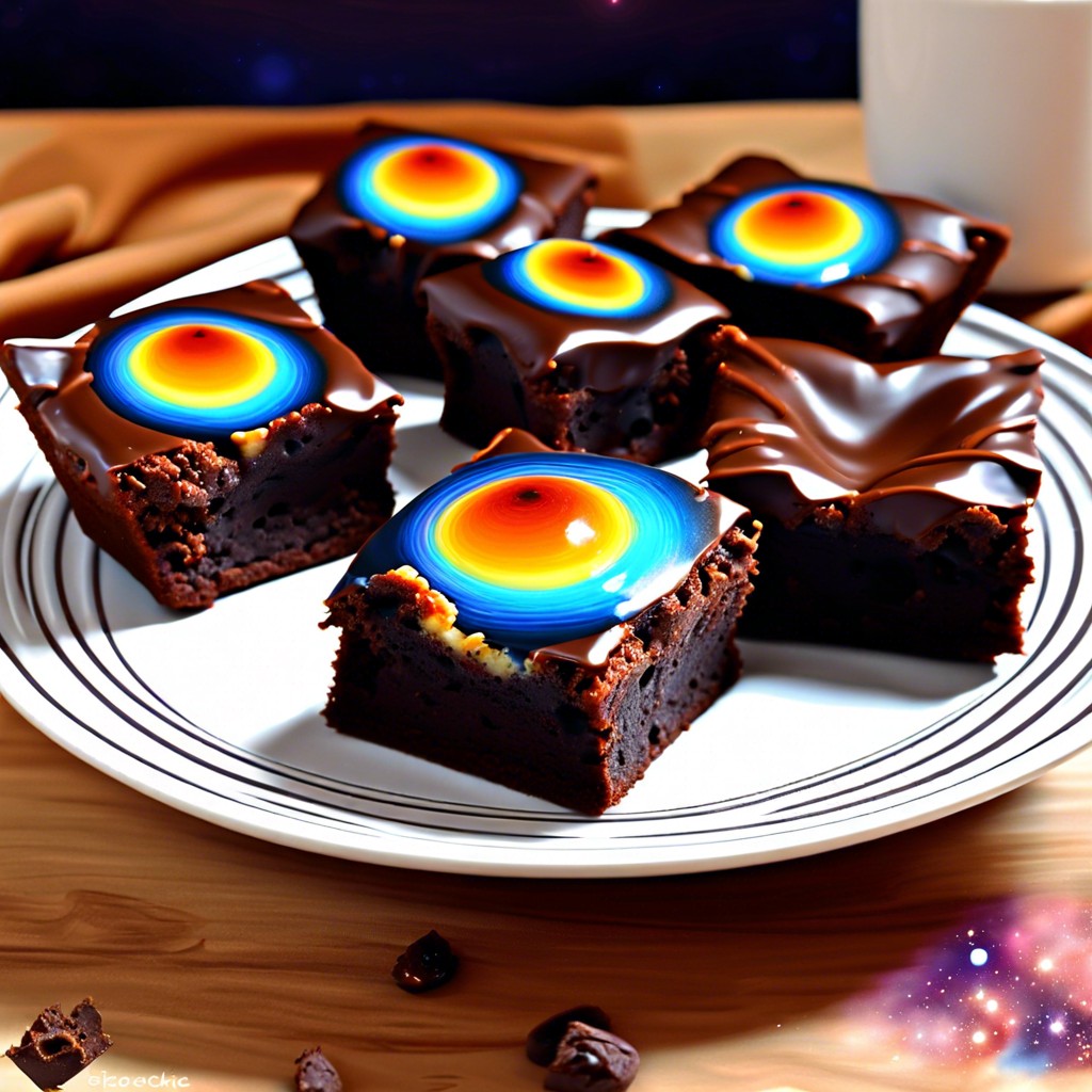 black hole brownies brownies with black cocoa powder