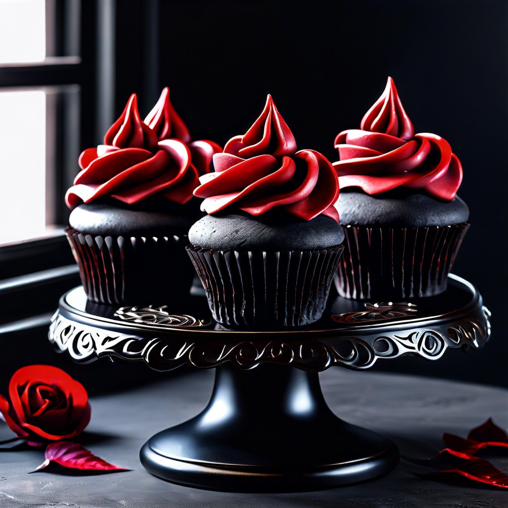 black velvet cupcakes