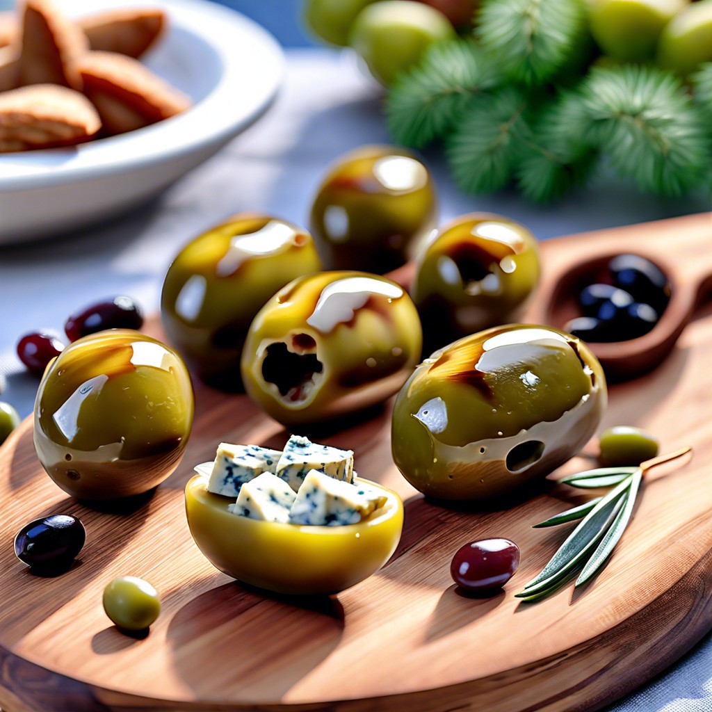 blue cheese stuffed olives