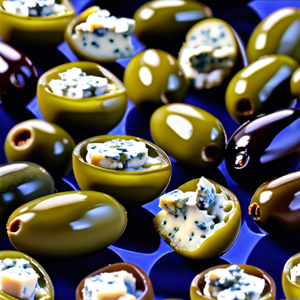 blue cheese stuffed olives