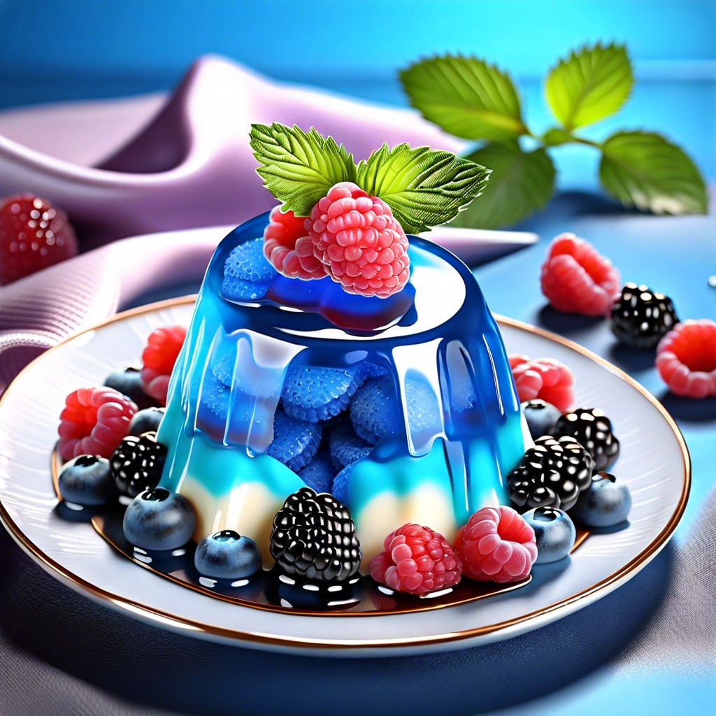 blue raspberry jelly