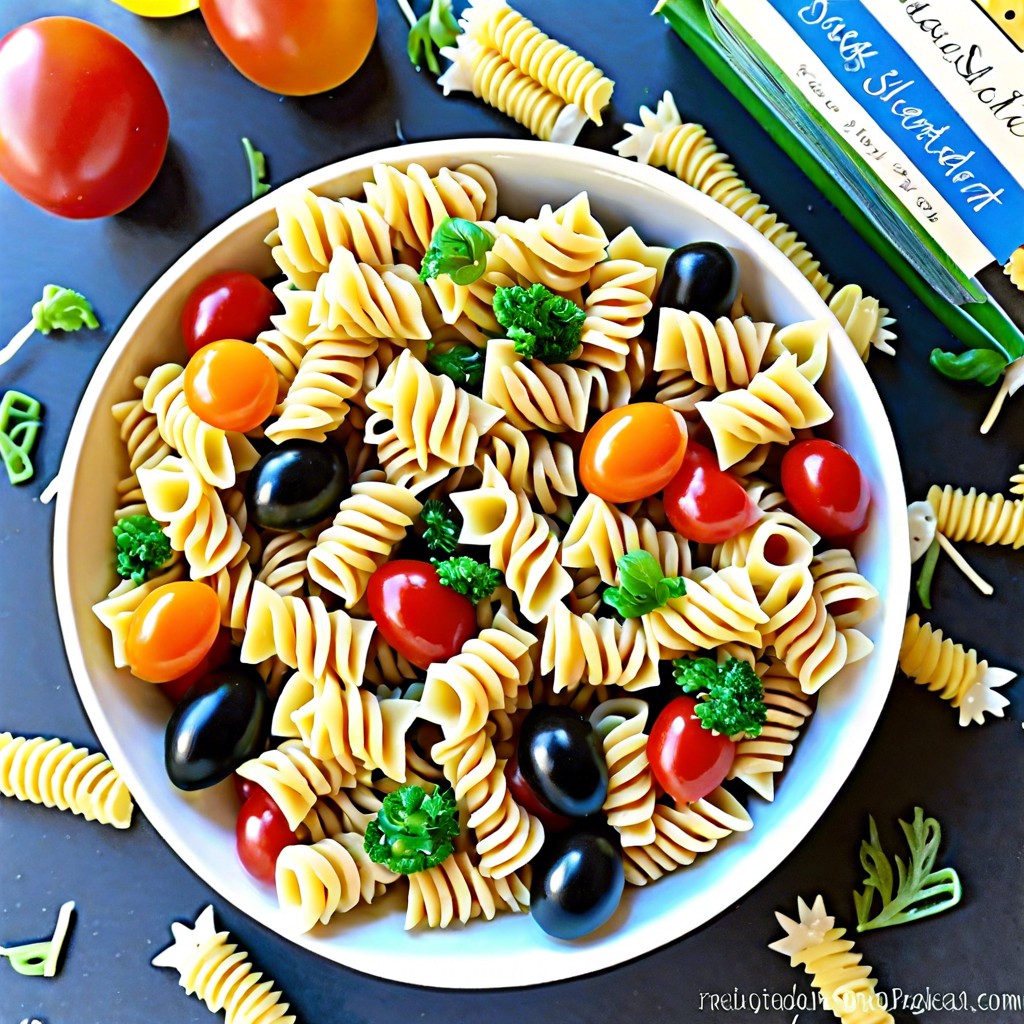 bookworm pasta salad