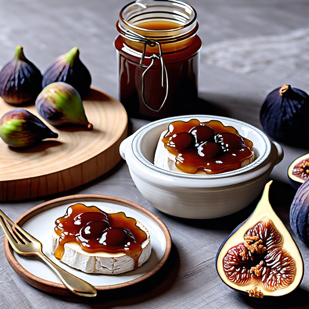 brie and fig jam