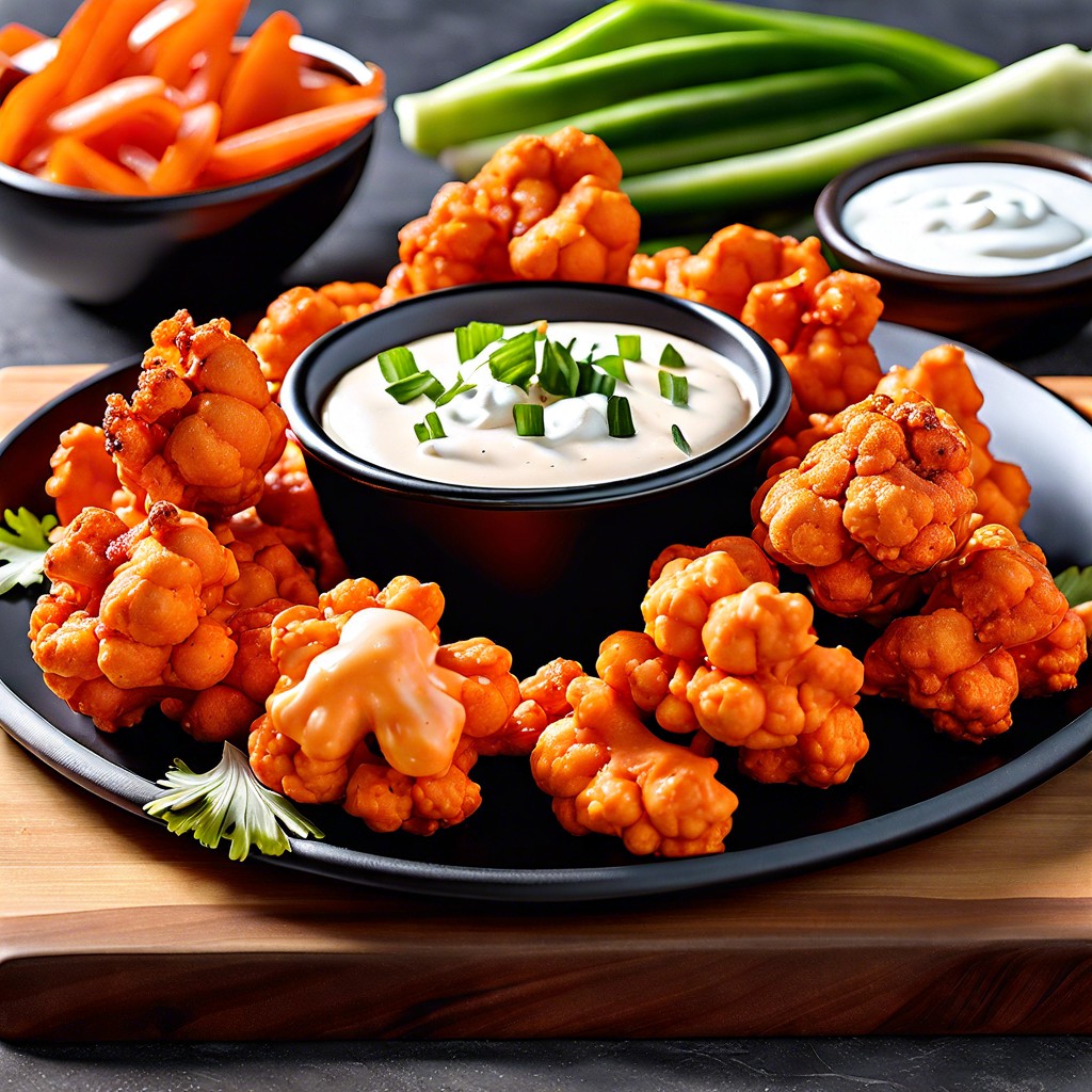 buffalo cauliflower bites