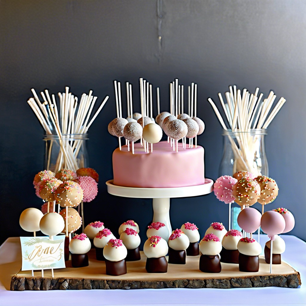 cake pops display