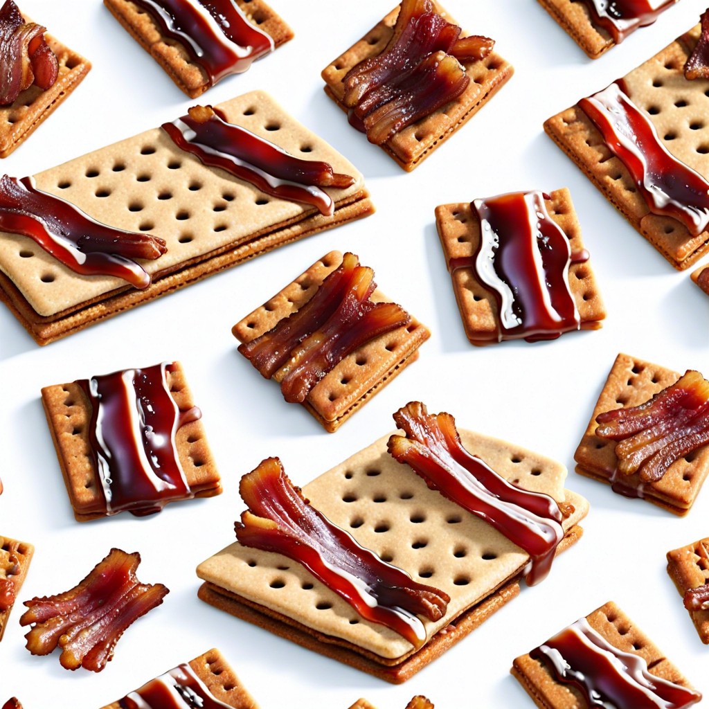 candied bacon graham crackers