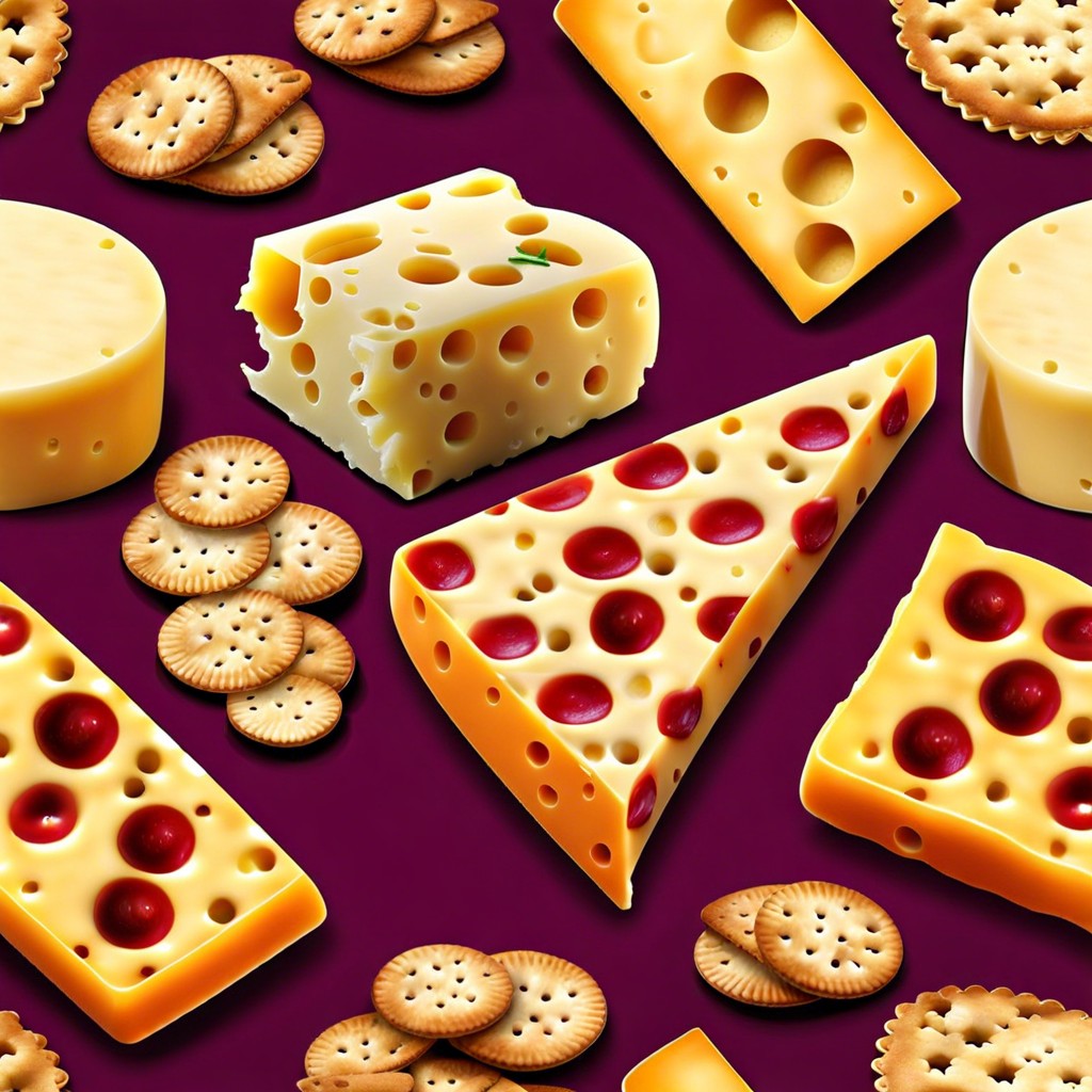 cheese and crackers